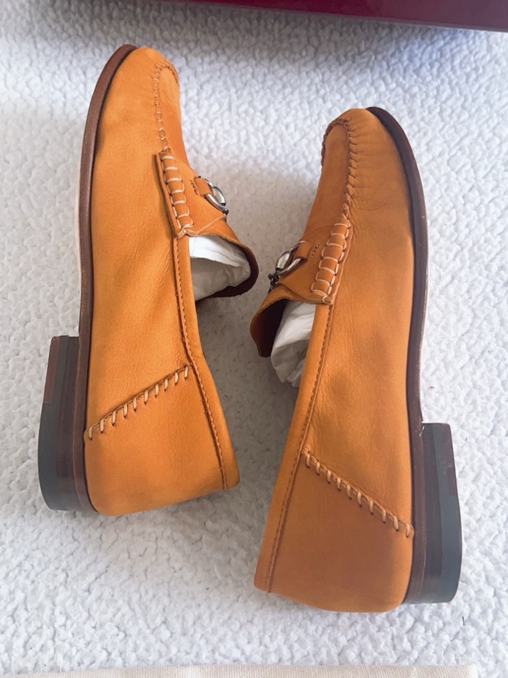 Gucci Women's Horsebit 1953 Suede  Loafers - Picture 6 of 16